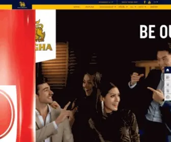 Singha.com(Singha Beer) Screenshot