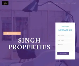 Singhproperties.co.in(Singhproperties) Screenshot