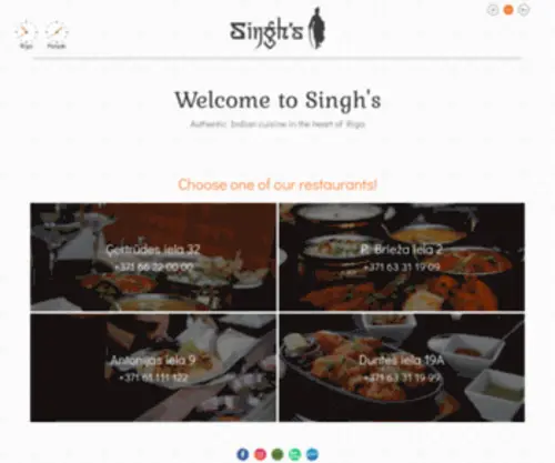Singhs.lv(Singhs) Screenshot