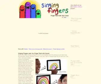 Singingfingers.com(Singing Fingers) Screenshot