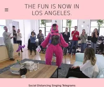 Singingtelegramslosangeles.com(Singing Telegrams Los Angeles) Screenshot