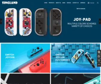 Singlandgame.com(China switch left joycon) Screenshot