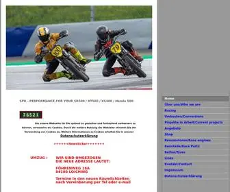 Single-Power-Racing.com(SR500 Road Racing) Screenshot