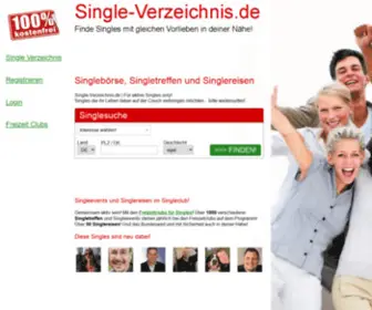 Single-Verzeichnis.de(Für Singles) Screenshot