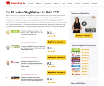 Singleboerse.de(Singlebörse Test) Screenshot