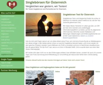 Singleboersen-Test.at(Singlebörsen) Screenshot