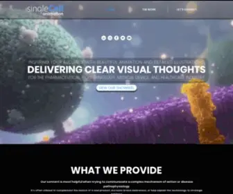 Singlecell3D.com(SingleCell Animation) Screenshot