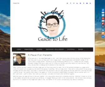 Singledadsguidetolife.com(The Single Dad's Guide To Life) Screenshot