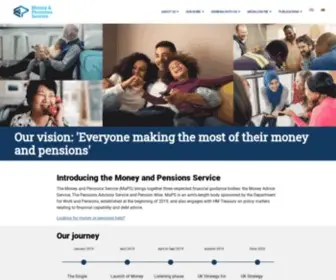 Singlefinancialguidancebody.org.uk(Introducing the Money and Pensions Service The Money and Pensions Service (MaPS)) Screenshot