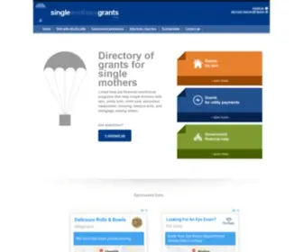 Singlemothersgrants.org(Grants for single mothers) Screenshot