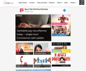 Singlemum.com.au(Australia's biggest divorced and single mums website) Screenshot