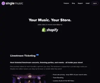 Singlemusic.co(Single Music) Screenshot