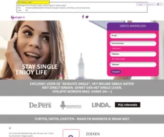Single.nl(Het nieuwe single daten) Screenshot