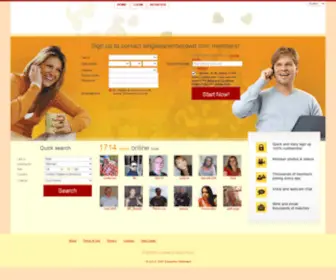 Singleparentscrowd.com(Single Parents dating with) Screenshot