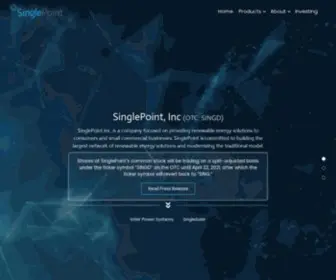 Singlepoint.com(SinglePoint, Inc) Screenshot