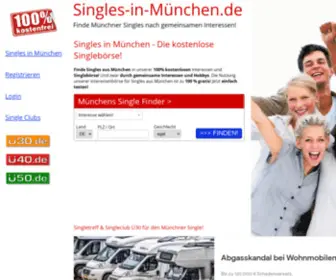 Singles-IN-Muenchen.de(Singles in München) Screenshot