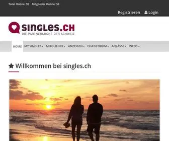 Singles.ch(Seit) Screenshot