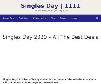 Singlesday-1111.com(Singles DayAll The Best Deals (updated)) Screenshot