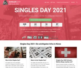 Singlesdaydeals.ch(Singles Day 2021 Schweiz) Screenshot