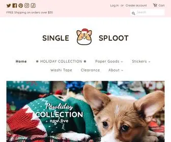 Singlesploot.com(Single Sploot) Screenshot