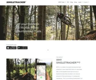 Singletracker.dk(Your Guide to the Worlds Public Mountainbike Trails) Screenshot