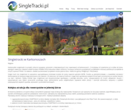 Singletracki.pl(Singletracki w Karkonoszach) Screenshot