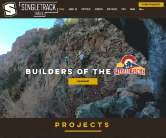 Singletracktrails.com(Singletrack Trails) Screenshot