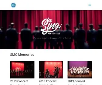 Singmc.org(Sing) Screenshot