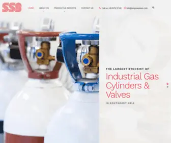 Singsweebee.com(Industrial Gas Equipment & Products) Screenshot