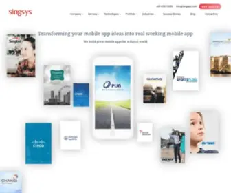 Singsys.com(Leading Enterprise Mobile Application) Screenshot