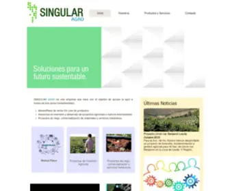 Singularagro.com(Inicio) Screenshot