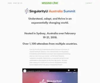 Singularityuaustraliasummit.com(エネルギー分野における貯蔵技術) Screenshot