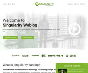 Singularityweblog.com(Singularity Weblog) Screenshot