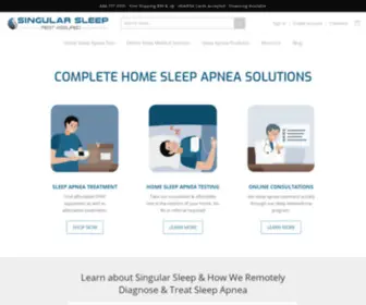 Singularsleep.com(Singular Sleep) Screenshot