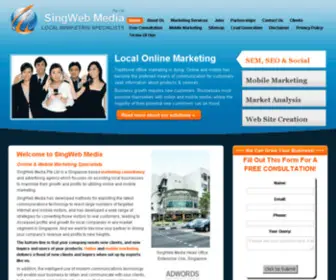 Singwebmedia.com(Singwebmedia) Screenshot