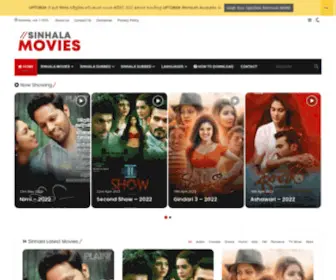 Sinhalamovies.net(Sinhala Movies) Screenshot