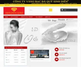 Sinhdien.com.vn(Vàng Bạc Đá Quý Sinh Diễn) Screenshot