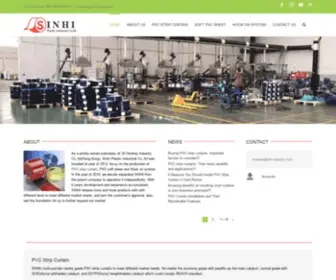 SinhipVC.com(Pvc Strip Curtain) Screenshot
