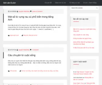 Sinhviendulich.net(Sinh viên Du lịch) Screenshot