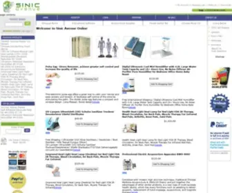 Sinicave.com(Sinic Avenue Online) Screenshot