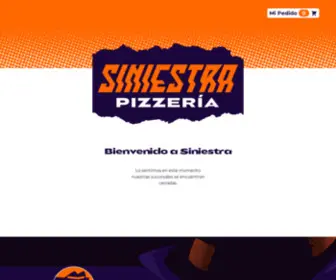 Siniestrapizzeria.com(Siniestra Pizzeria) Screenshot