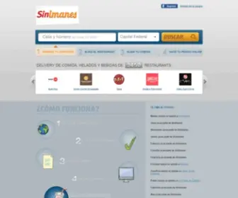 Sinimanes.com(Delivery Buenos Aires) Screenshot