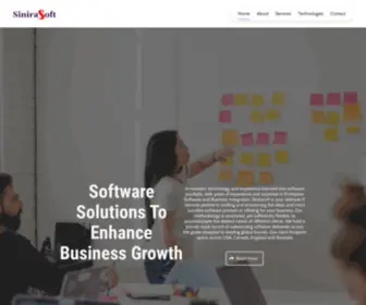 Sinirasoft.com(Home) Screenshot