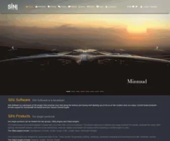 Sinisoftware.com(SiNi Software) Screenshot