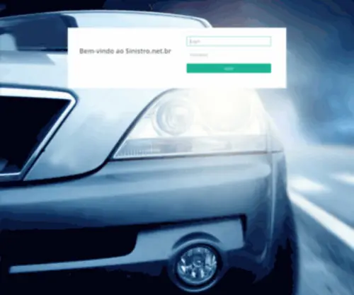 Sinistro.net.br(Sinistro) Screenshot