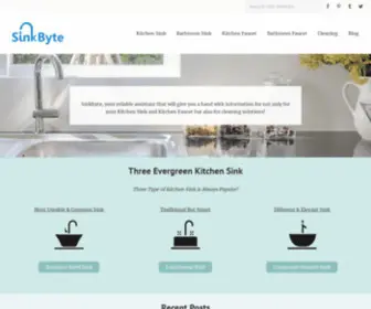 Sinkbyte.com(Kitchen Sink) Screenshot