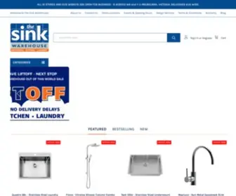 Sinkwarehouse.com.au(The Sink Warehouse) Screenshot