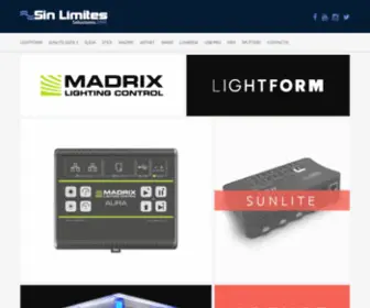 Sinlimites.com.mx(Sin Límites S.A) Screenshot
