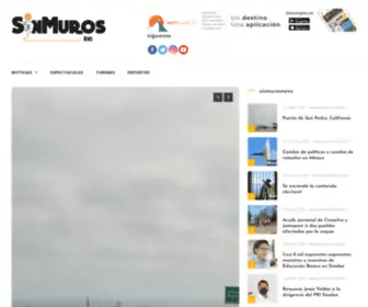 Sinmurosnews.com(sinmurosnews) Screenshot