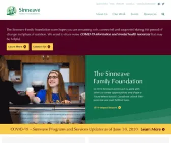 Sinneavefoundation.org(Sinneave Family Foundation) Screenshot